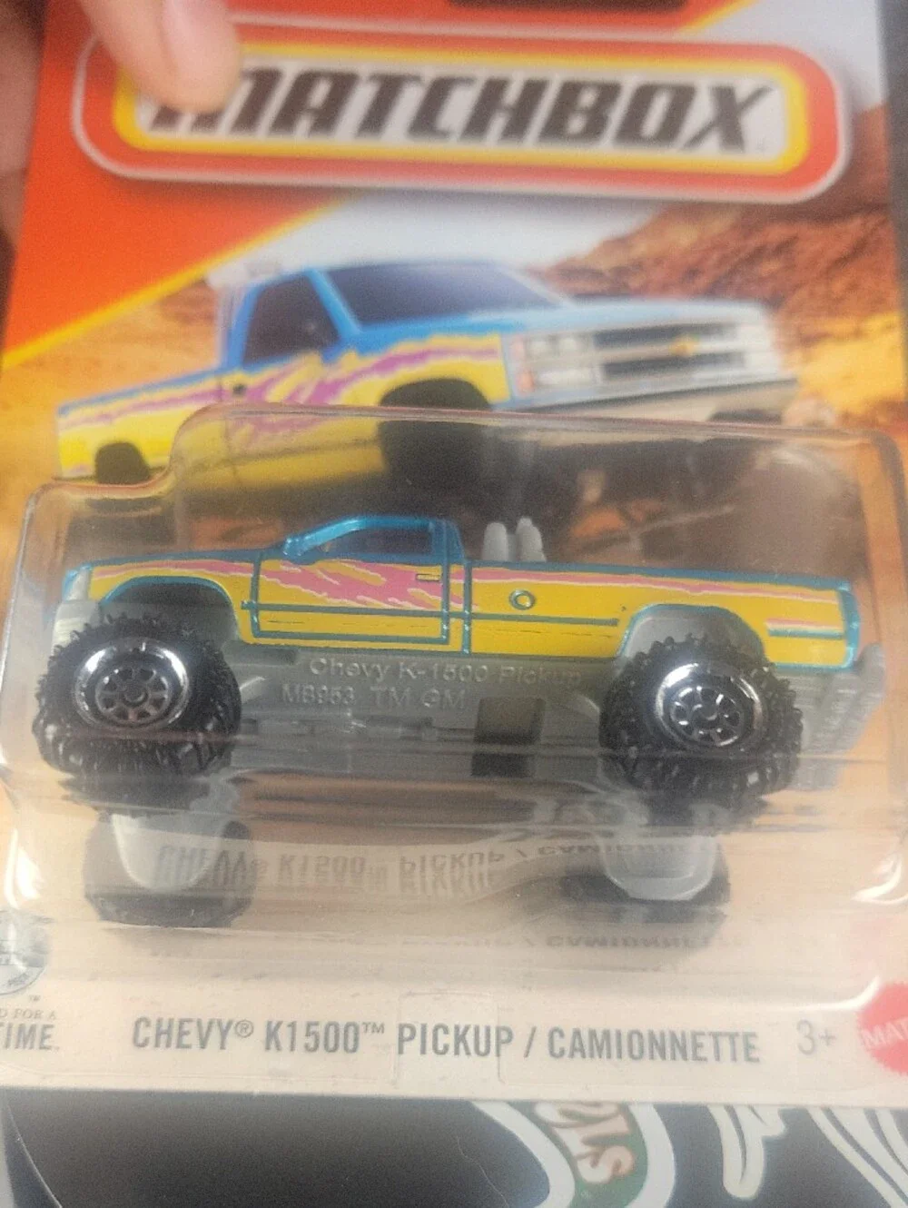Matchbox Chevy K1500 Monster Pickup Toy